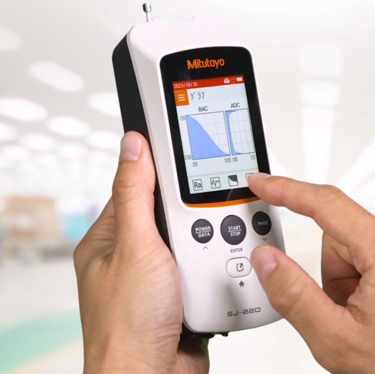 新品上市-Mitutoyo日本三丰小型粗糙度仪SJ-220