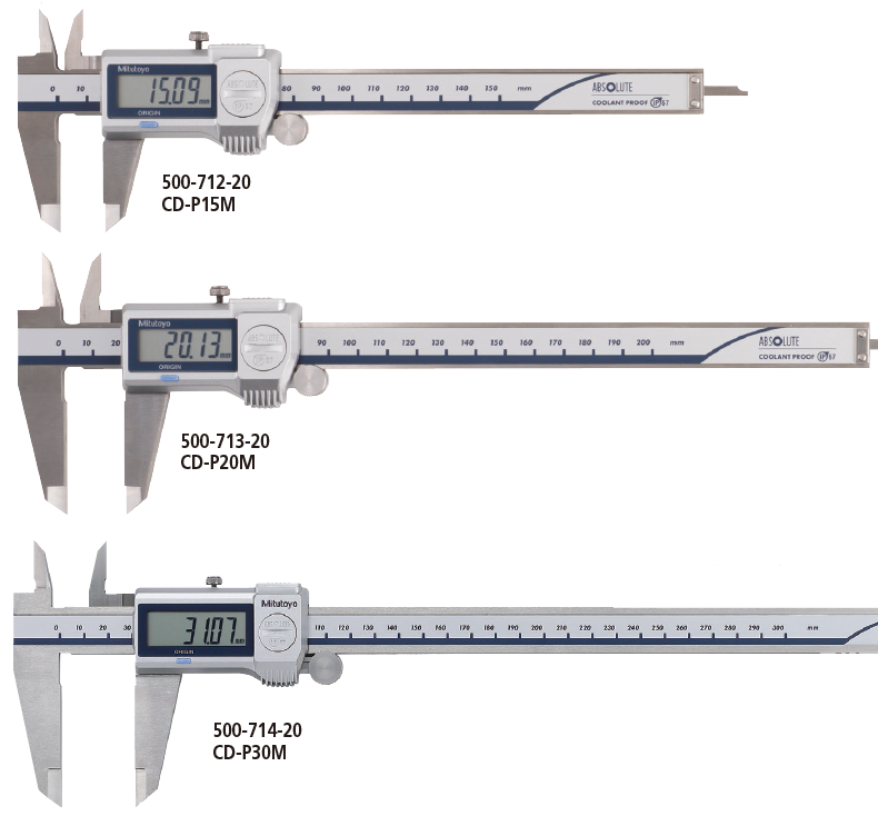 Mitutoyo三丰数显防冷却液卡尺500-722