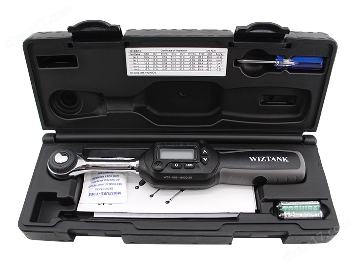 可换头数显扭矩扳手wiztank威力泰克WS系列