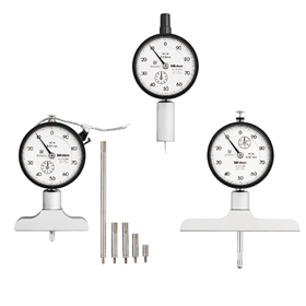 三丰Mitutoyo7210A带表深度计7222A深度表