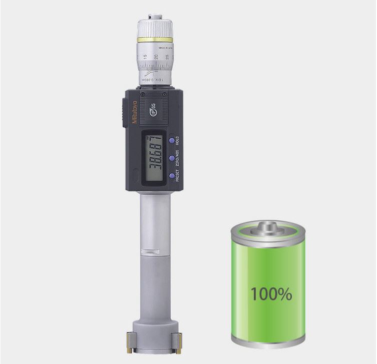 三丰mitutoyo数显三点式孔径千分尺