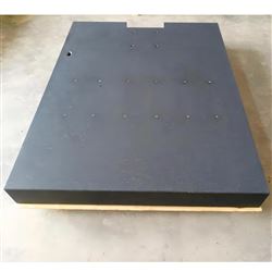 大理石测量平台加工打孔订做