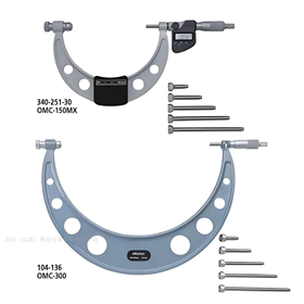 340-522三丰Mitutoyo可更换测钻数显外径千分尺