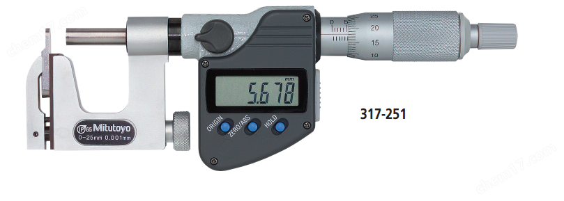三丰Uni-Mike可更换测砧型千分尺