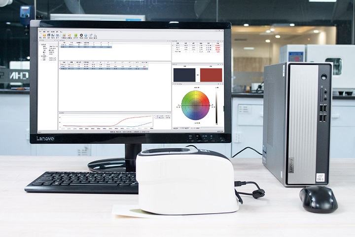 彩普便携式分光测色仪 色差测试仪